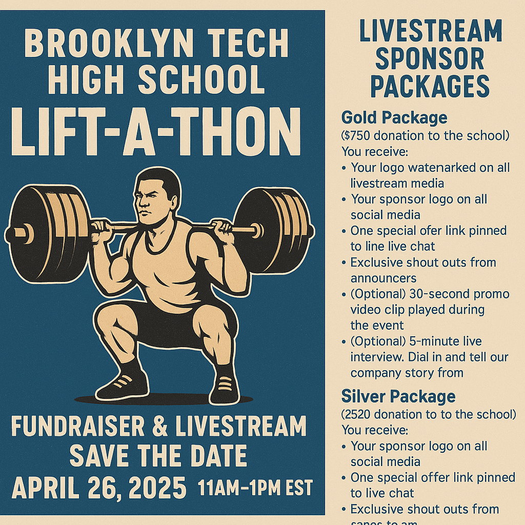Brooklyn Tech Lift-A-Thon